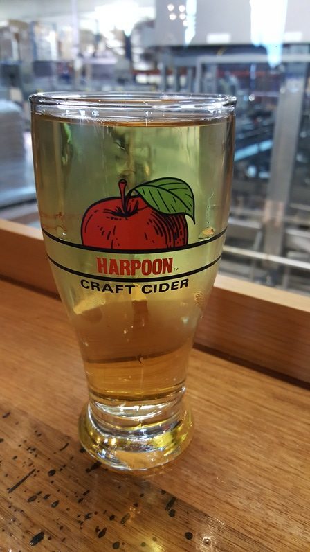 Harpoon Brewery Craft Cider in Boston